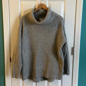 Heather grey oversized sweater
